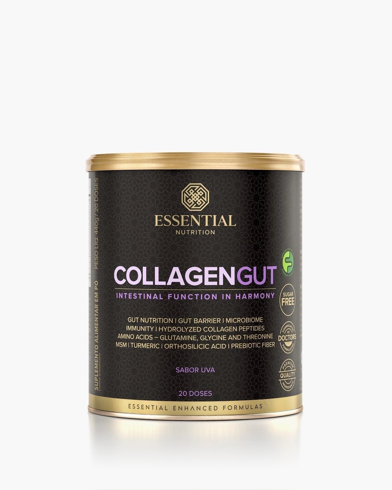 Collagen Gut Uva Lata 440g | 20 doses