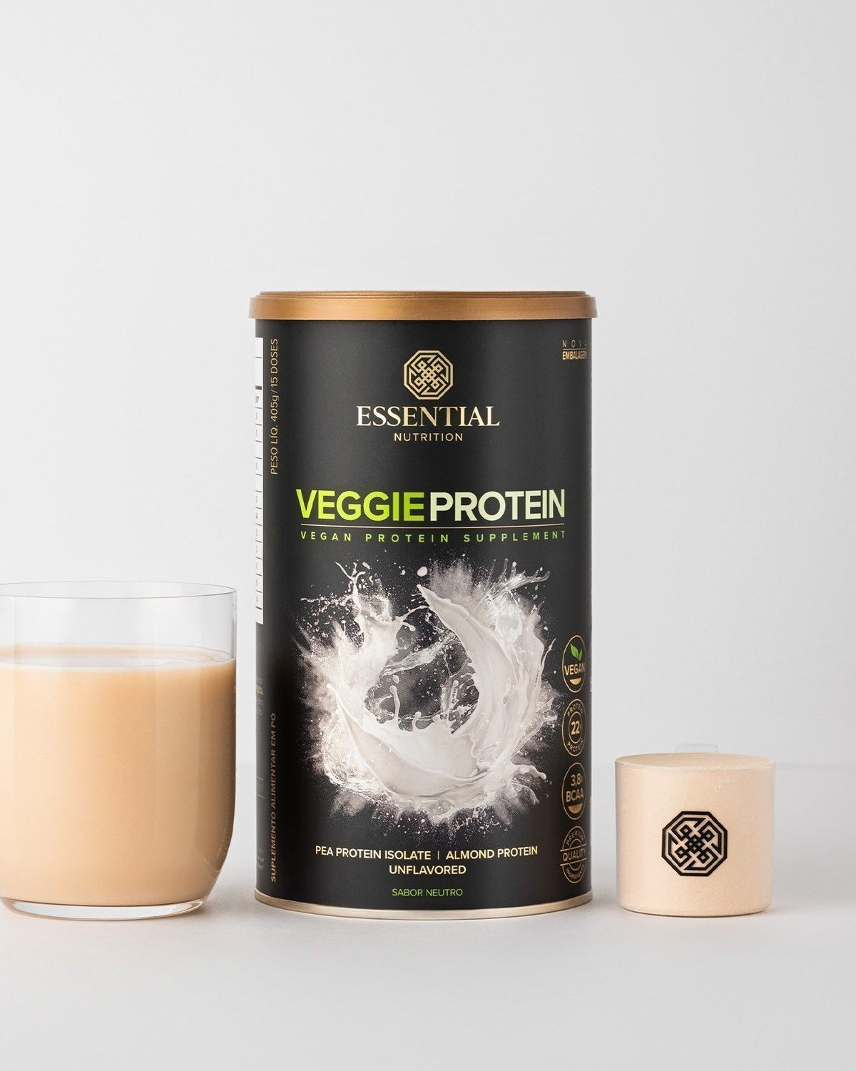 Veggie Protein Neutro Lata | 15 doses