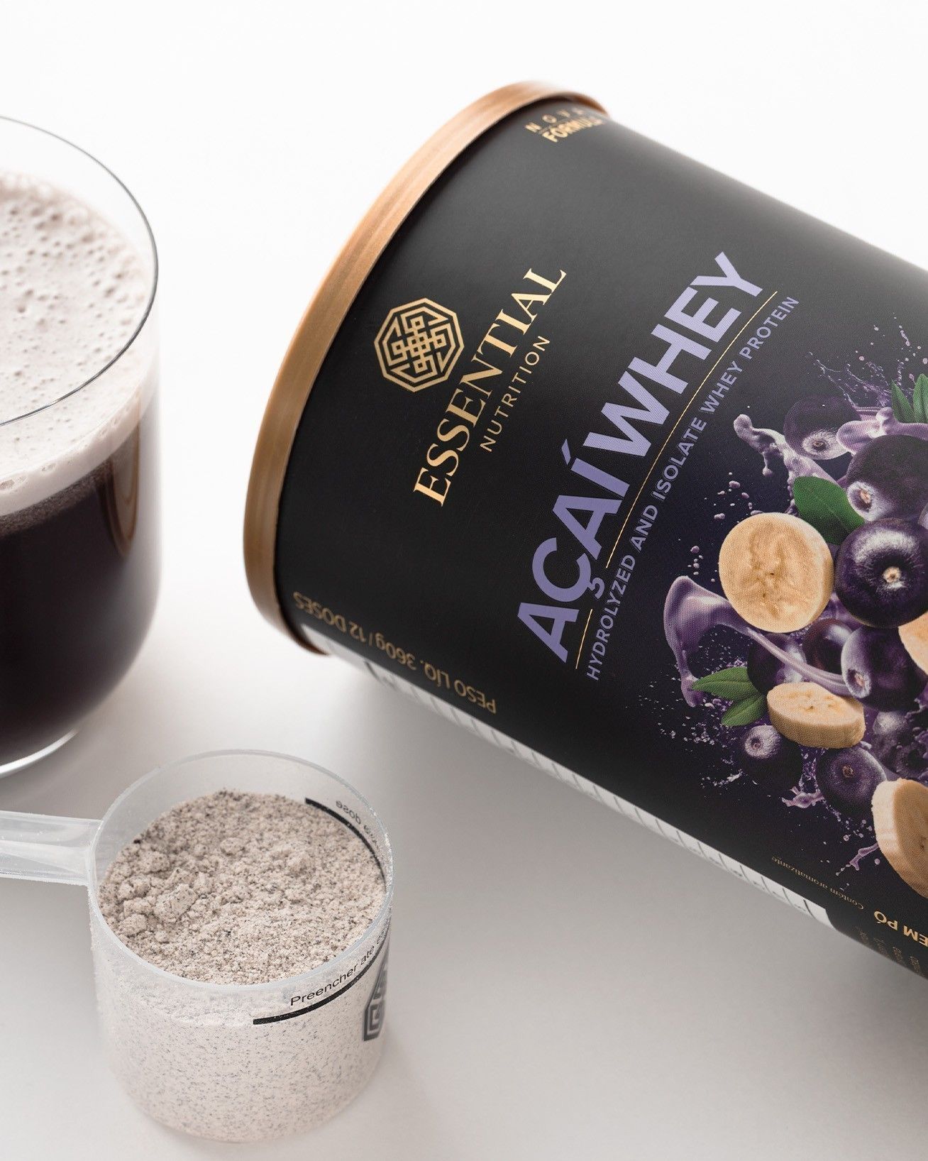 Açaí Whey Lata | 12 doses